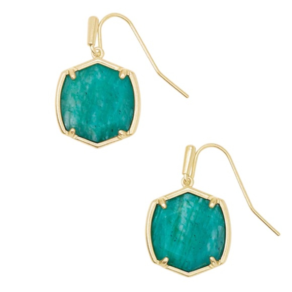 Kendra Scott Teal Amazonite Drops